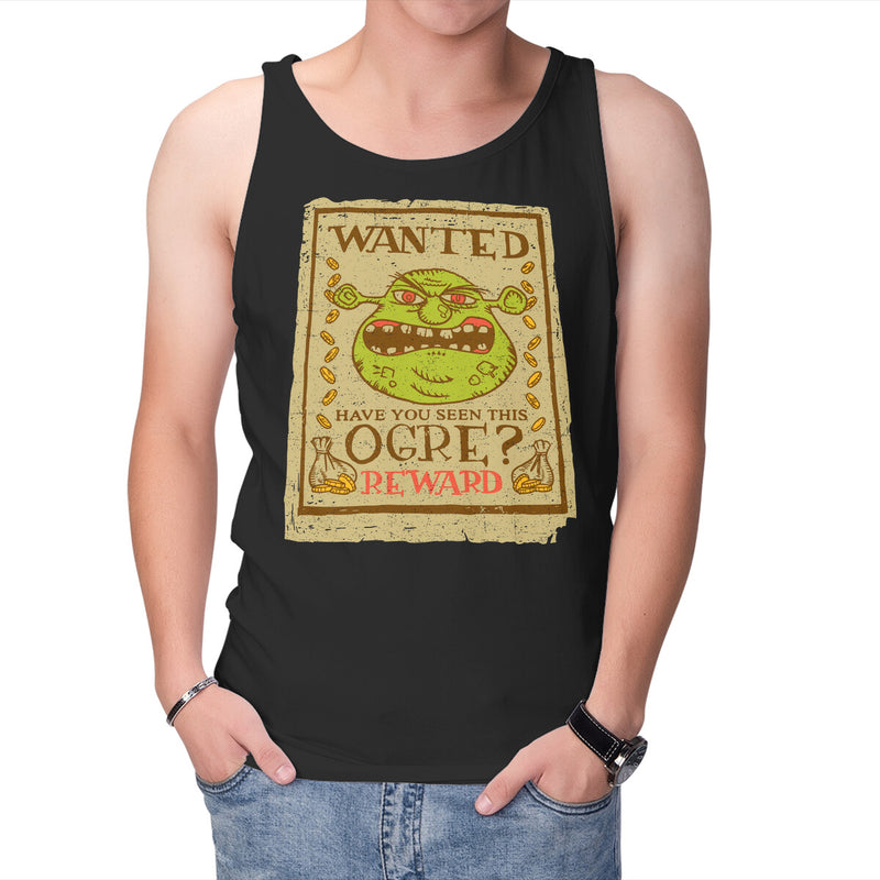 Wanted Ogre-unisex basic tank-dalethesk8er by TeeFury