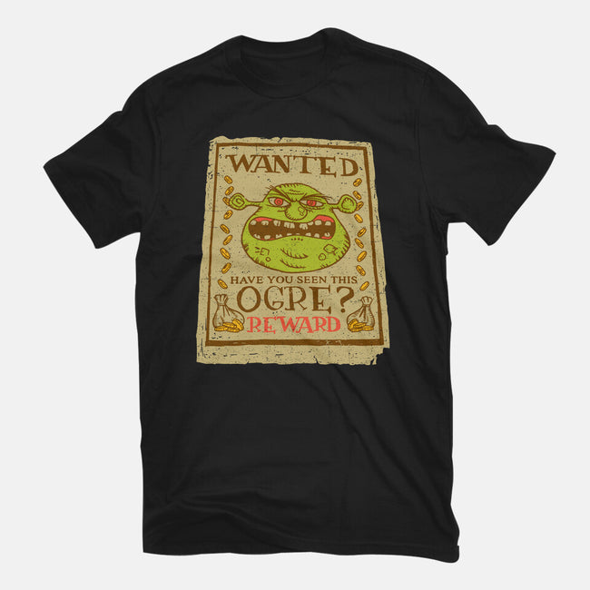 Wanted Ogre-womens fitted tee-dalethesk8er