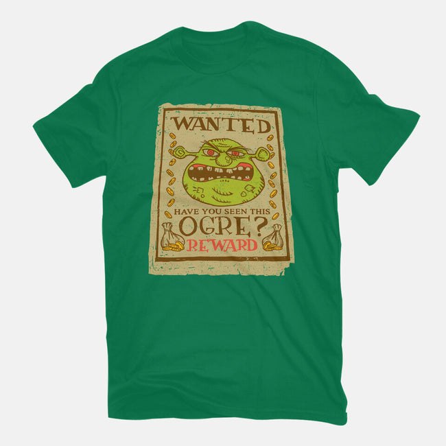 Wanted Ogre-mens basic tee-dalethesk8er