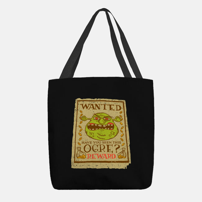 Wanted Ogre-none basic tote bag-dalethesk8er