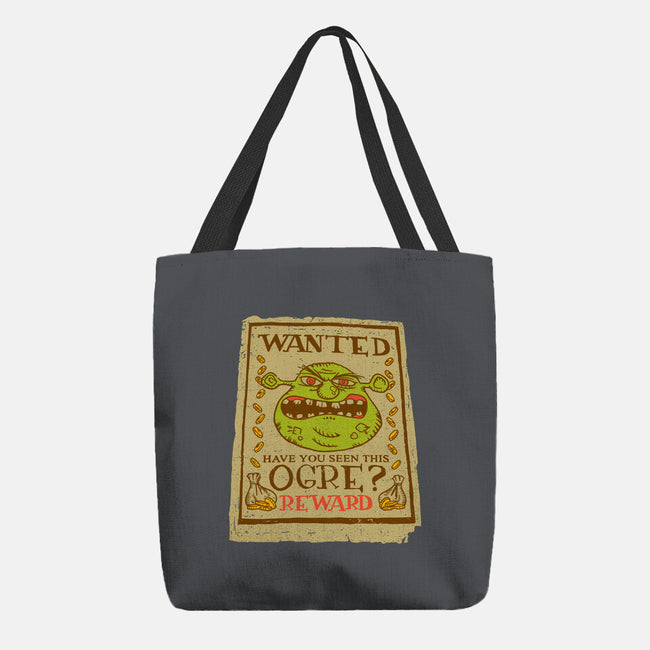 Wanted Ogre-none basic tote bag-dalethesk8er