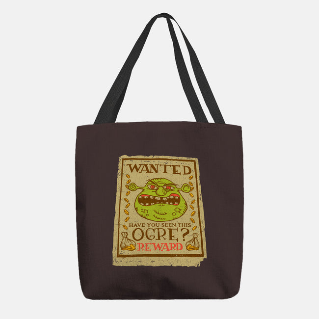 Wanted Ogre-none basic tote bag-dalethesk8er