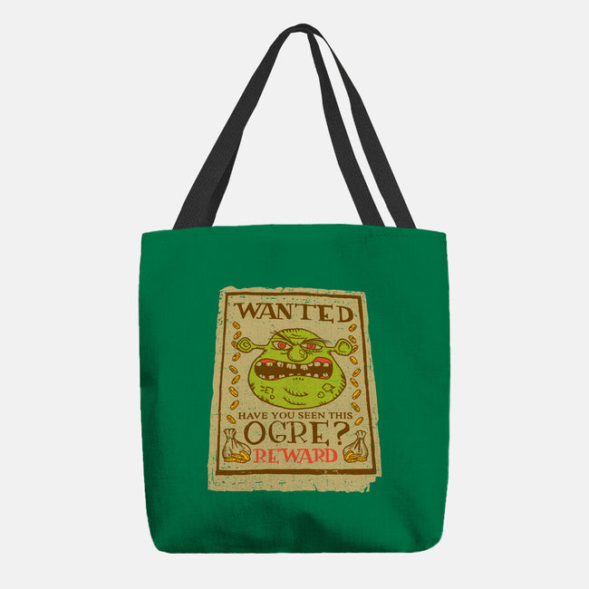 Wanted Ogre-none basic tote bag-dalethesk8er