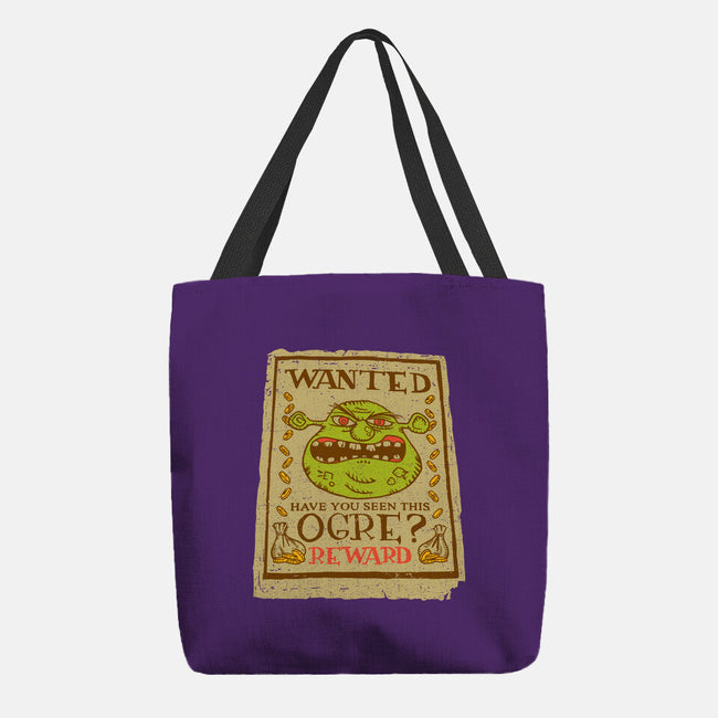 Wanted Ogre-none basic tote bag-dalethesk8er