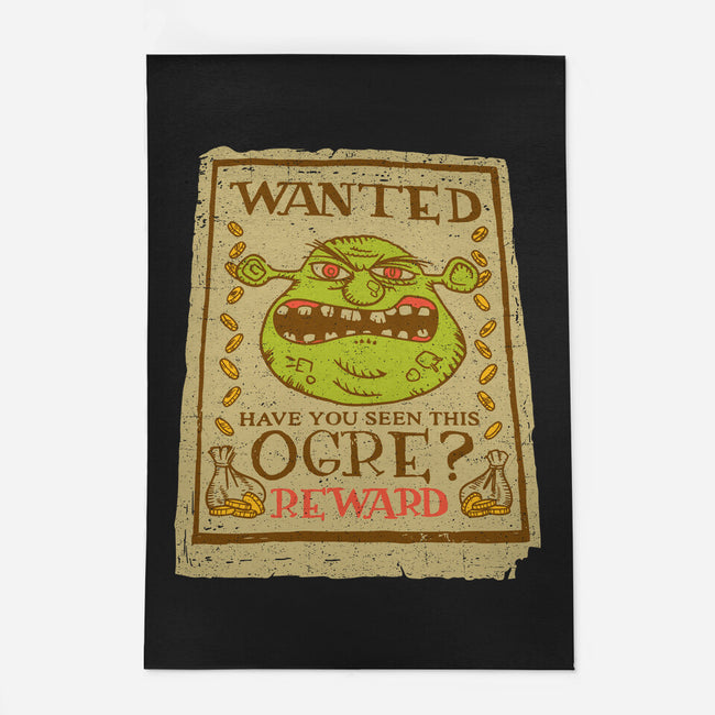 Wanted Ogre-none indoor rug-dalethesk8er