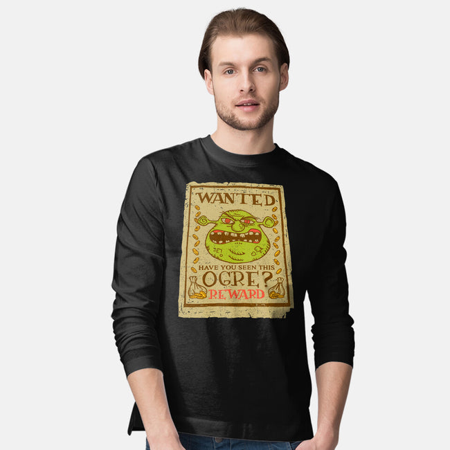Wanted Ogre-mens long sleeved tee-dalethesk8er