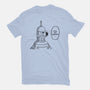 One Beer Bot-womens fitted tee-Melonseta