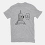 One Beer Bot-womens fitted tee-Melonseta