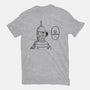 One Beer Bot-mens basic tee-Melonseta