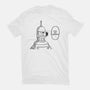 One Beer Bot-unisex basic tee-Melonseta