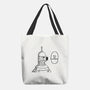 One Beer Bot-none basic tote bag-Melonseta