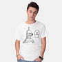 One Beer Bot-mens basic tee-Melonseta