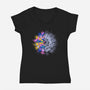 Different Personalities-womens v-neck tee-IKILO