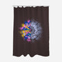Different Personalities-none polyester shower curtain-IKILO