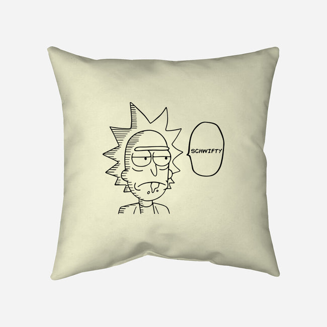 One Science Man-none removable cover throw pillow-Melonseta