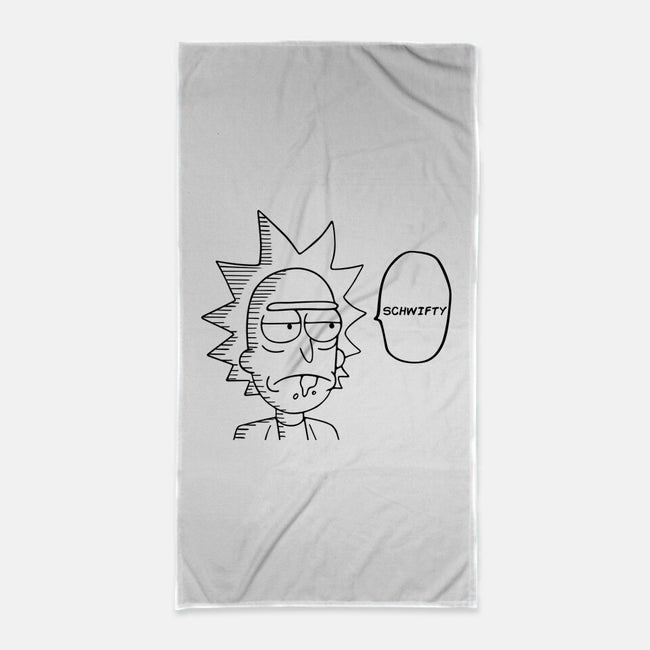 One Science Man-none beach towel-Melonseta