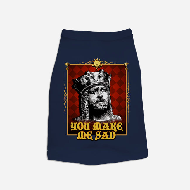 You Make Me Sad-dog basic pet tank-daobiwan