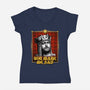 You Make Me Sad-womens v-neck tee-daobiwan