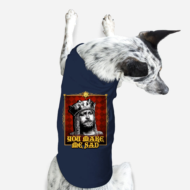 You Make Me Sad-dog basic pet tank-daobiwan
