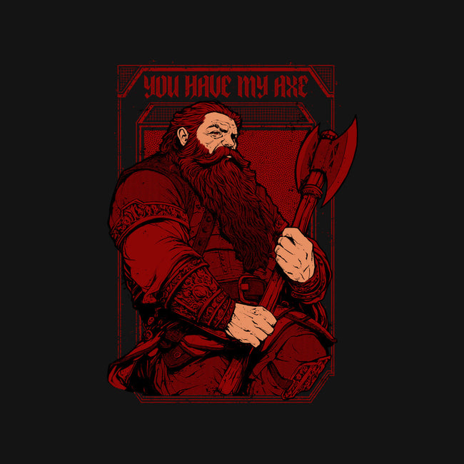 You Have My Axe-none glossy sticker-Hafaell