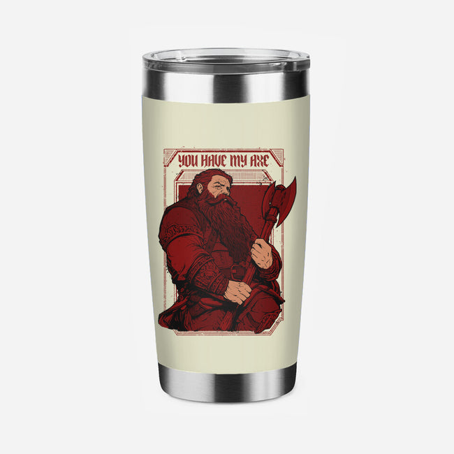 You Have My Axe-none stainless steel tumbler drinkware-Hafaell