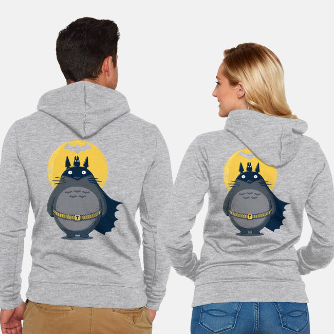 The Dark Neighbour-unisex zip-up sweatshirt-erion_designs