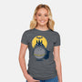 The Dark Neighbour-womens fitted tee-erion_designs