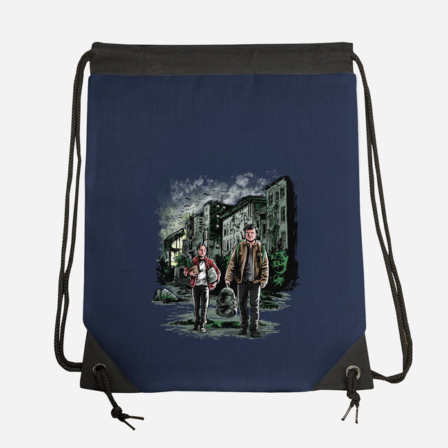 Joel The Professional-none drawstring bag-zascanauta