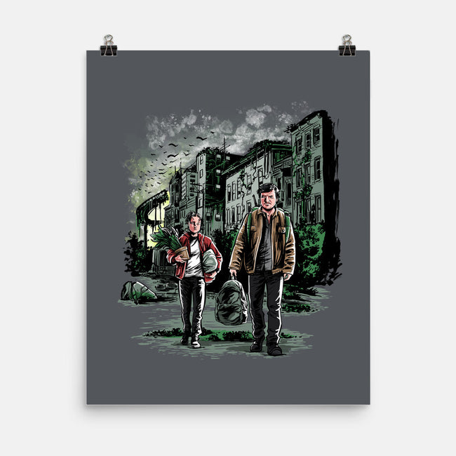 Joel The Professional-none matte poster-zascanauta