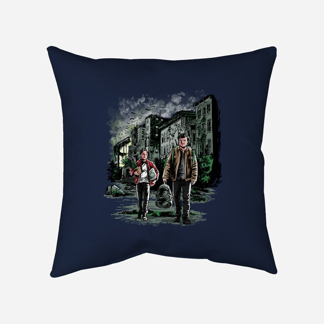 Joel The Professional-none non-removable cover w insert throw pillow-zascanauta