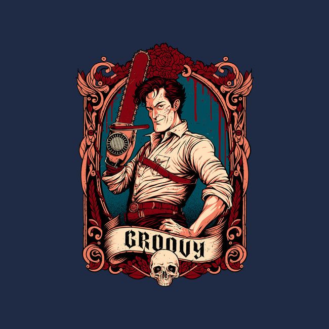 Grooviest Man On Earth-womens v-neck tee-Hafaell