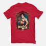 Grooviest Man On Earth-womens fitted tee-Hafaell