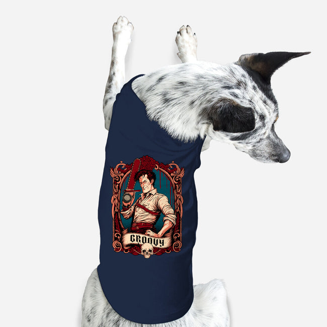 Grooviest Man On Earth-dog basic pet tank-Hafaell