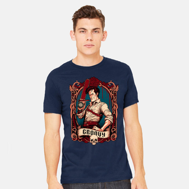 Grooviest Man On Earth-mens heavyweight tee-Hafaell