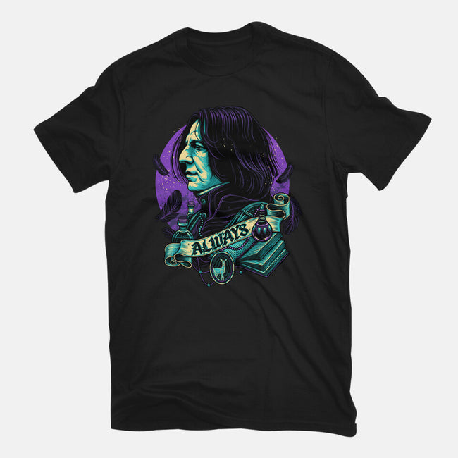 The Potions Professor-womens basic tee-glitchygorilla