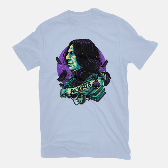 The Potions Professor-womens basic tee-glitchygorilla