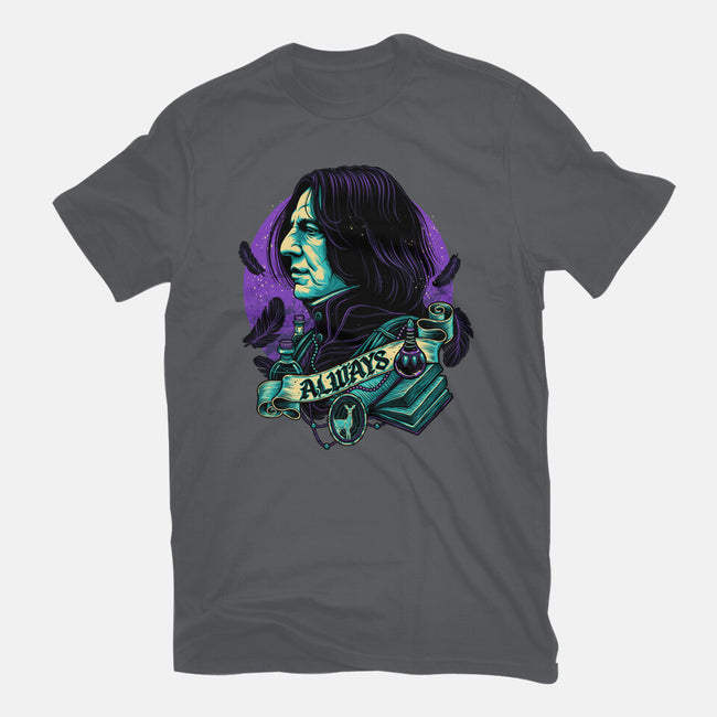 The Potions Professor-womens basic tee-glitchygorilla