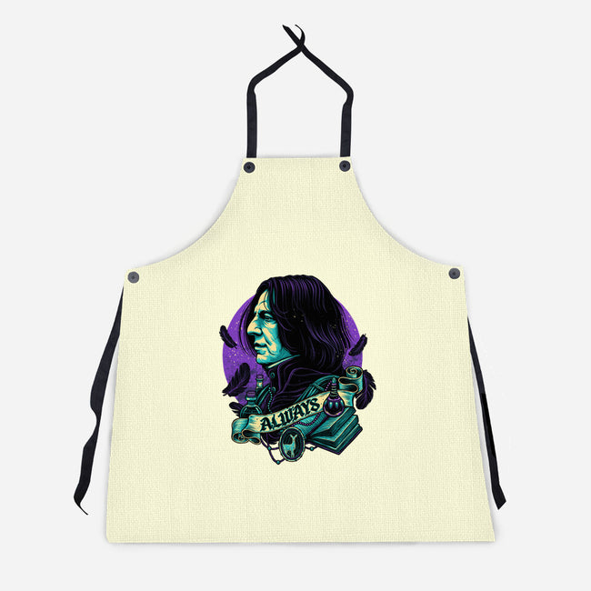The Potions Professor-unisex kitchen apron-glitchygorilla