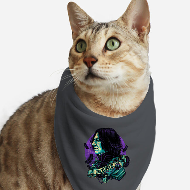 The Potions Professor-cat bandana pet collar-glitchygorilla