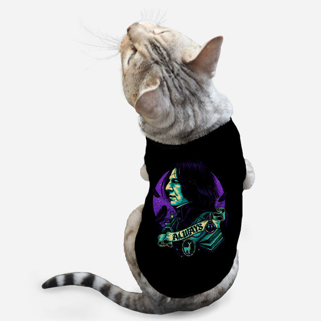 The Potions Professor-cat basic pet tank-glitchygorilla