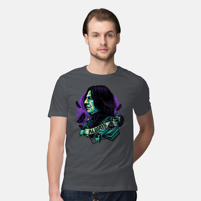 The Potions Professor-mens premium tee-glitchygorilla