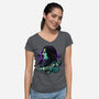 The Potions Professor-womens v-neck tee-glitchygorilla