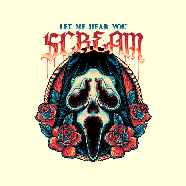Let Me Hear You Scream-none removable cover w insert throw pillow-momma_gorilla