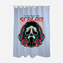 Let Me Hear You Scream-none polyester shower curtain-momma_gorilla