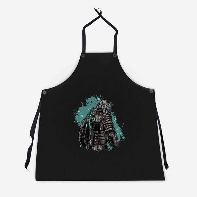 Isaac Clarke-unisex kitchen apron-xMorfina