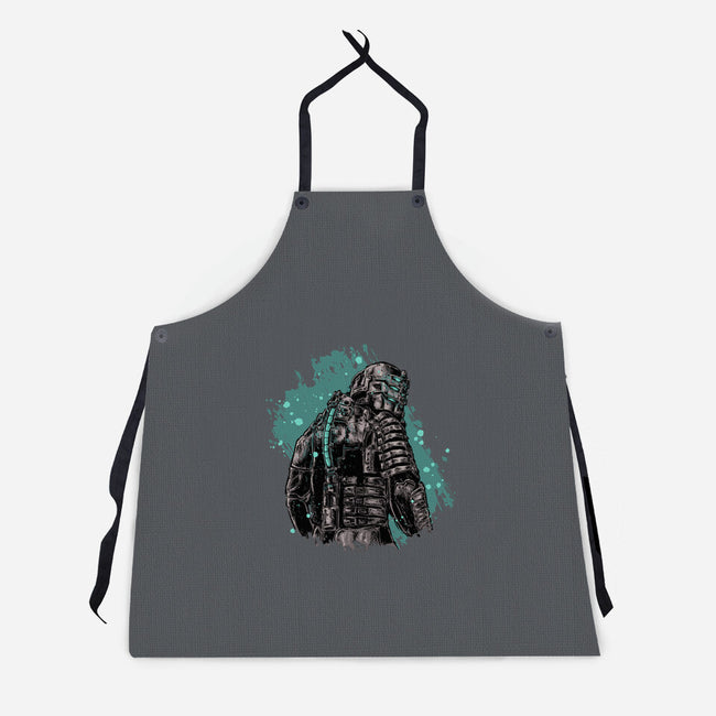 Isaac Clarke-unisex kitchen apron-xMorfina