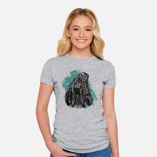 Isaac Clarke-womens fitted tee-xMorfina