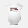 Caverns And Canines-baby basic onesie-kg07