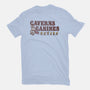 Caverns And Canines-womens fitted tee-kg07