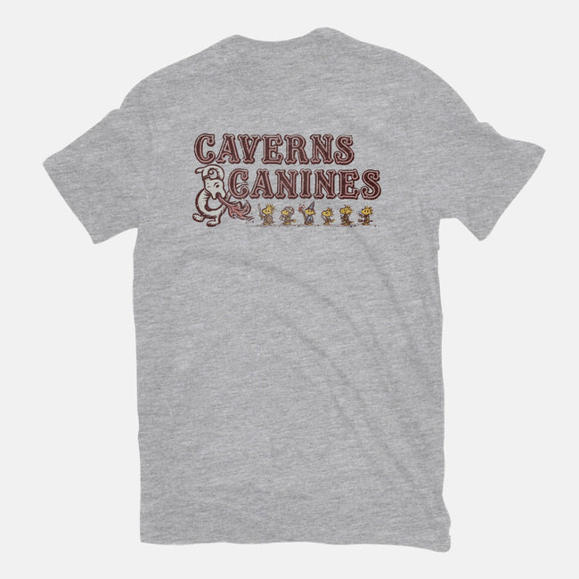 Caverns And Canines-womens basic tee-kg07
